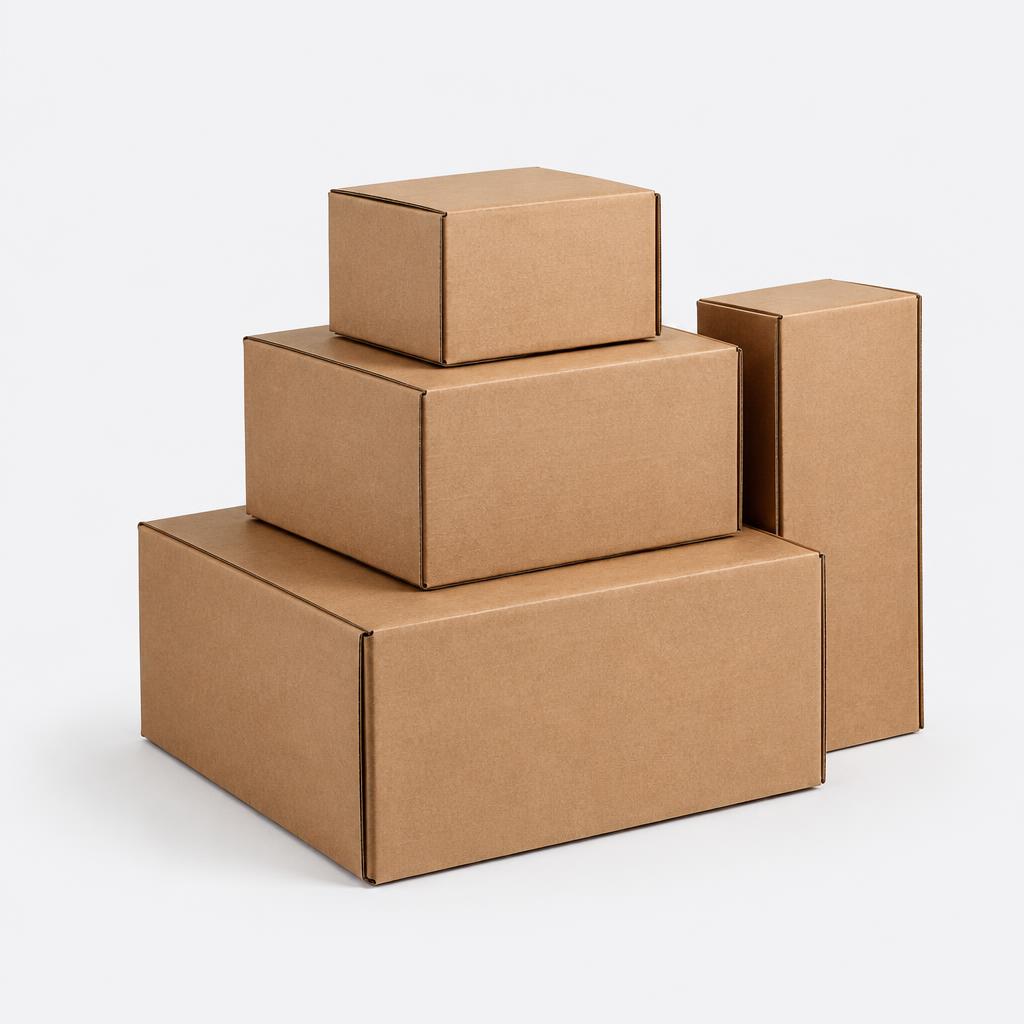 Carton simple cannelure 30 × 20 × 15 cm